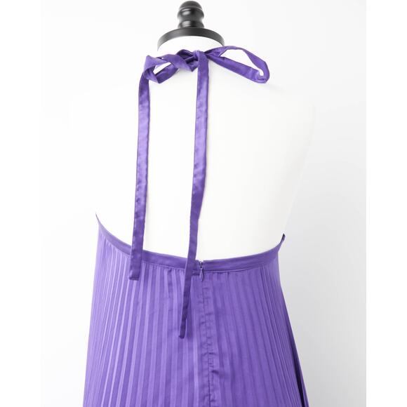 L'IDÉE Déesse Gown in Purple Size 6 - Picture 10 of 11